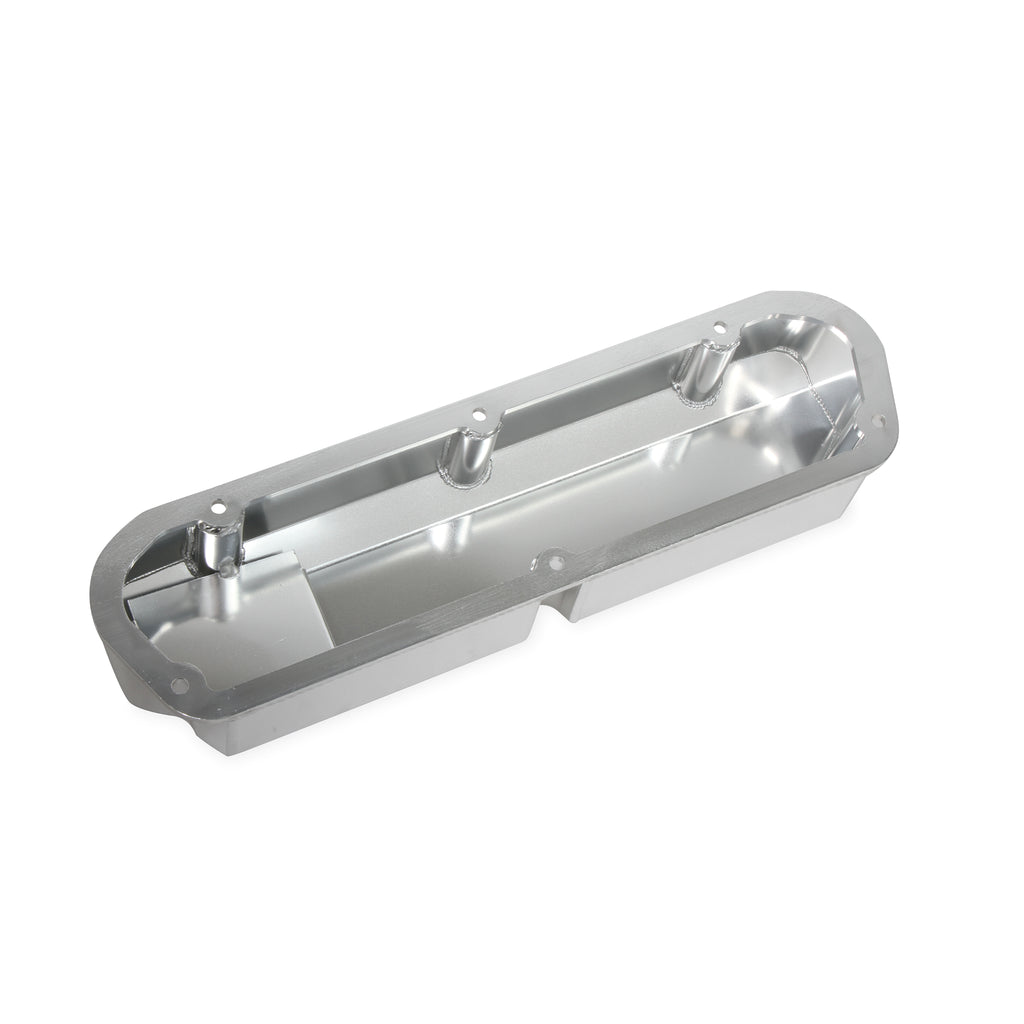 Fabricated-Aluminum-Valve-Cover---Small-Block-Ford--Silver-Finish