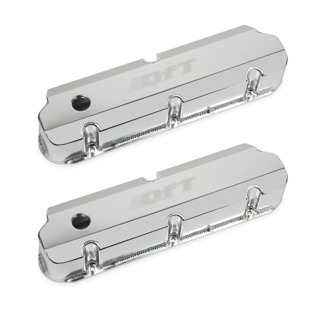 Fabricated-Aluminum-Valve-Cover---Small-Block-Ford--Silver-Finish