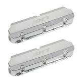 Quick Fuel 128-30QFT  Fabricated Aluminum Valve Cover - Small Block Ford- Silver Finish