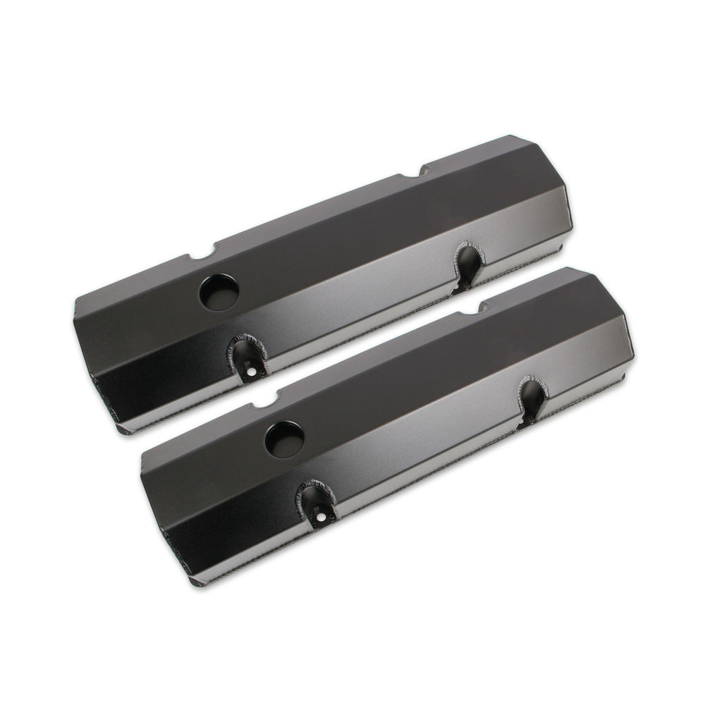 Fabricated-Aluminum-Valve-Covers---Black-Finish