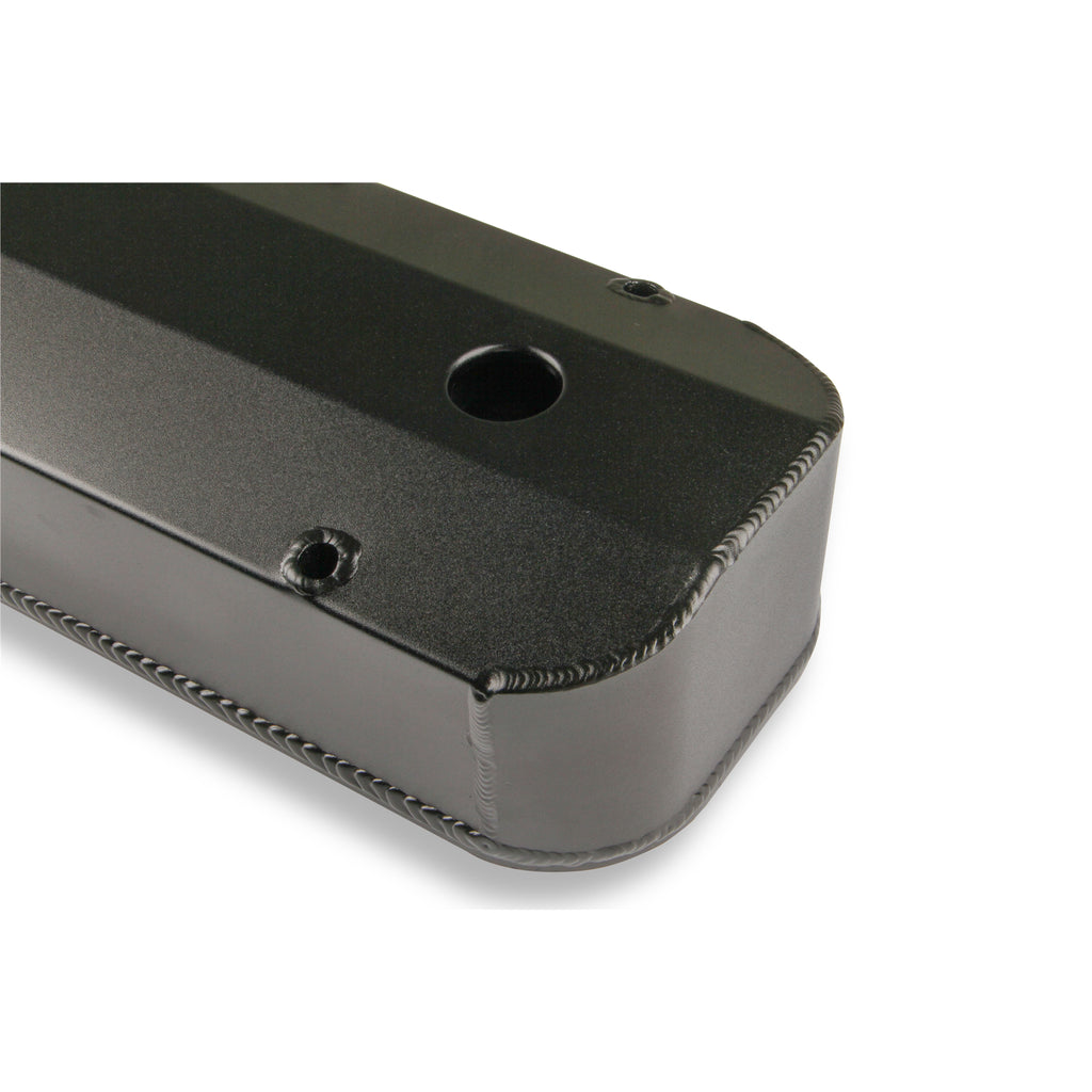 Fabricated-Aluminum-Valve-Covers---Black-Finish