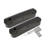 Mr. Gasket 6844BG  Fabricated Aluminum Valve Covers - Black