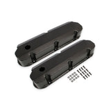 Mr. Gasket 6843BG  Fabricated Aluminum Valve Covers - Black