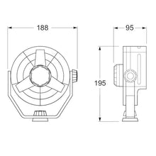 Load image into Gallery viewer, Fan-Turbo-2Speed-12V-Blk