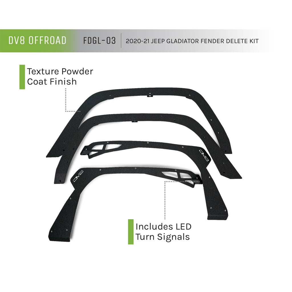 Fdgl-03-20-22-Jeep-Gladiator-Jt-Fender-Delete-Set-Front-And-Rear