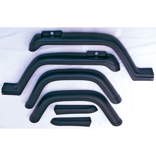 Fender-Flare-Kit-6Piece-8795-Yj-Wrangler-With-Hardware