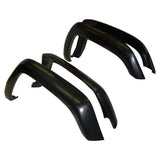 Crown Automotive 5FWK Fender Flare Kit, Includes 4 Gloss Black Fender Flares and Hardware