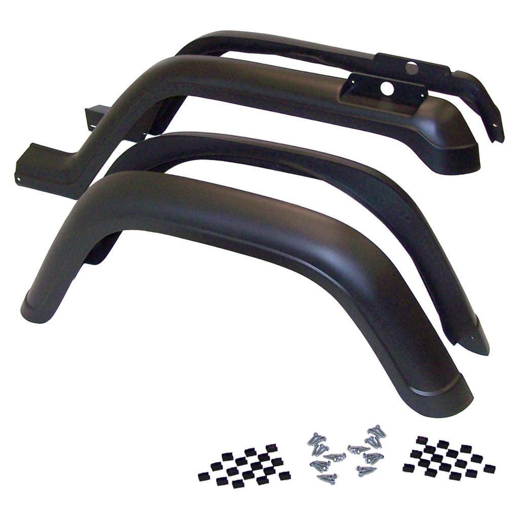 Fender-Flare-Kit,-Left-And-Right,-Front--Rear,-Black-Textured