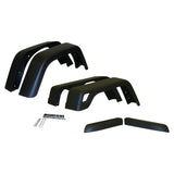 Crown Automotive 55254918K76 Fender Flare Kit, Wide Style; Includes 4 Fender Flares, 2 Extensions, & Hardware