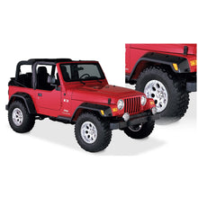 Load image into Gallery viewer, Fender-Flares-1997-2006-Jeep-Wrangler;-Pocket-Style-Fender-Flares;-Full-Set;-Tire-Coverage-6-Inches;-Paintable-Black-Matte-Finish