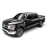Bushwacker 20948-82 Fender Flares OE Style Color Shadow Black Smooth Finish 4 Pc