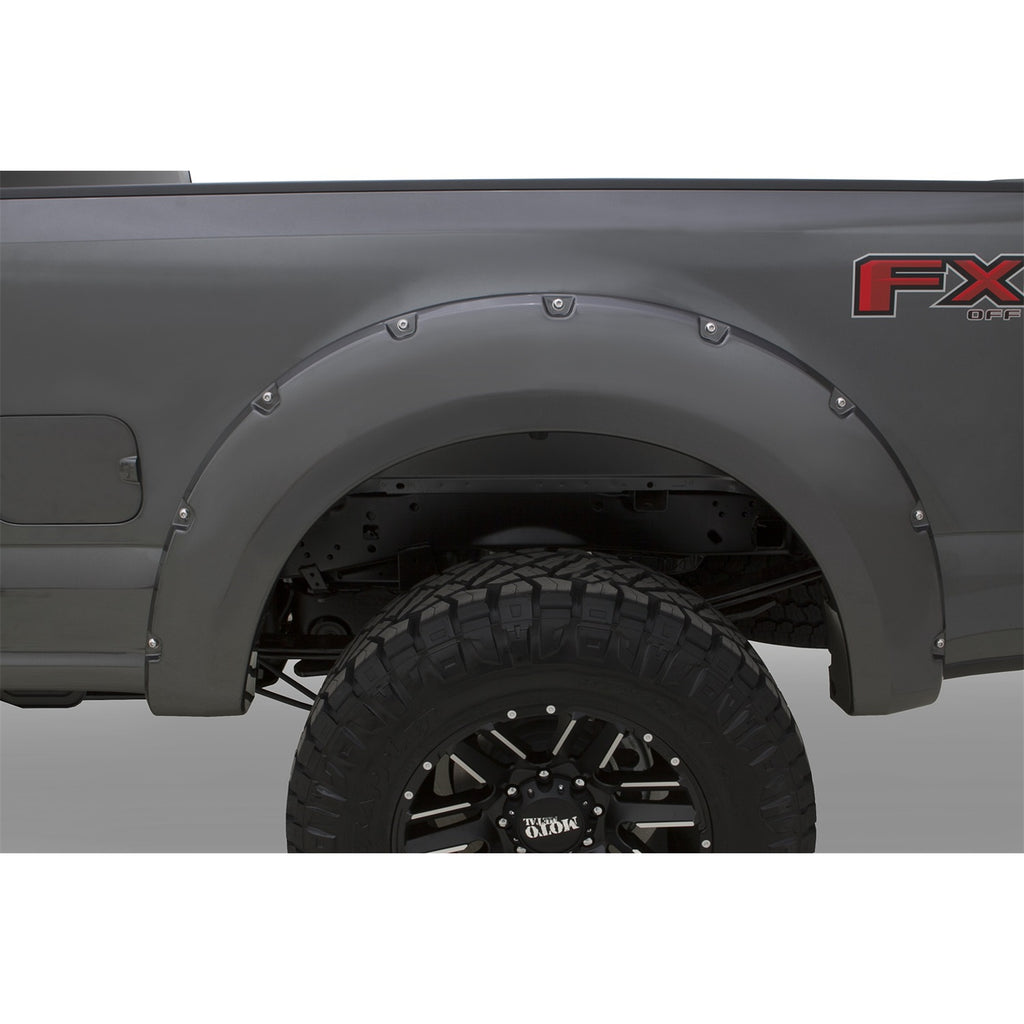 Fender-Flares-Pocket-Style-Color-Magnetic-Grey-Metallic-Smooth-Finish-4-Pc