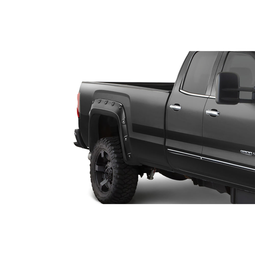 Fender-Flares-Pocket-Style-Color-Onyx-Black-Smooth-Finish-4-Pc