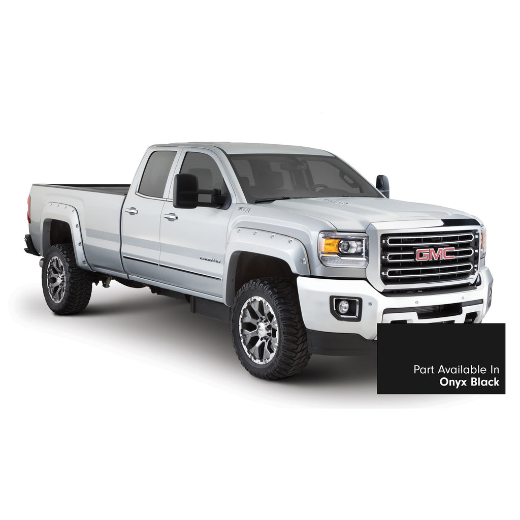 Fender-Flares-Pocket-Style-Color-Onyx-Black-Smooth-Finish-4-Pc