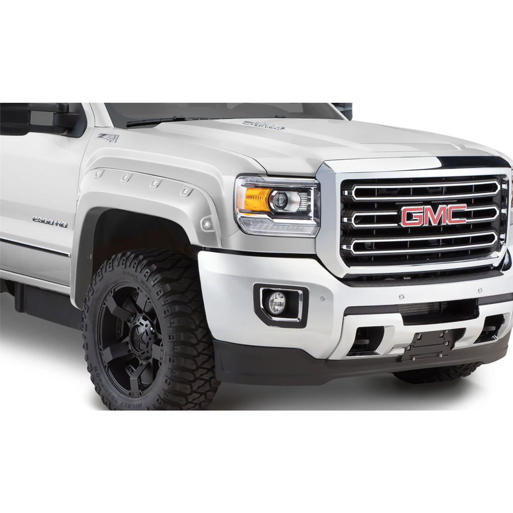 Fender-Flares-Pocket-Style-Color-Summit-White-Smooth-Finish-4-Pc