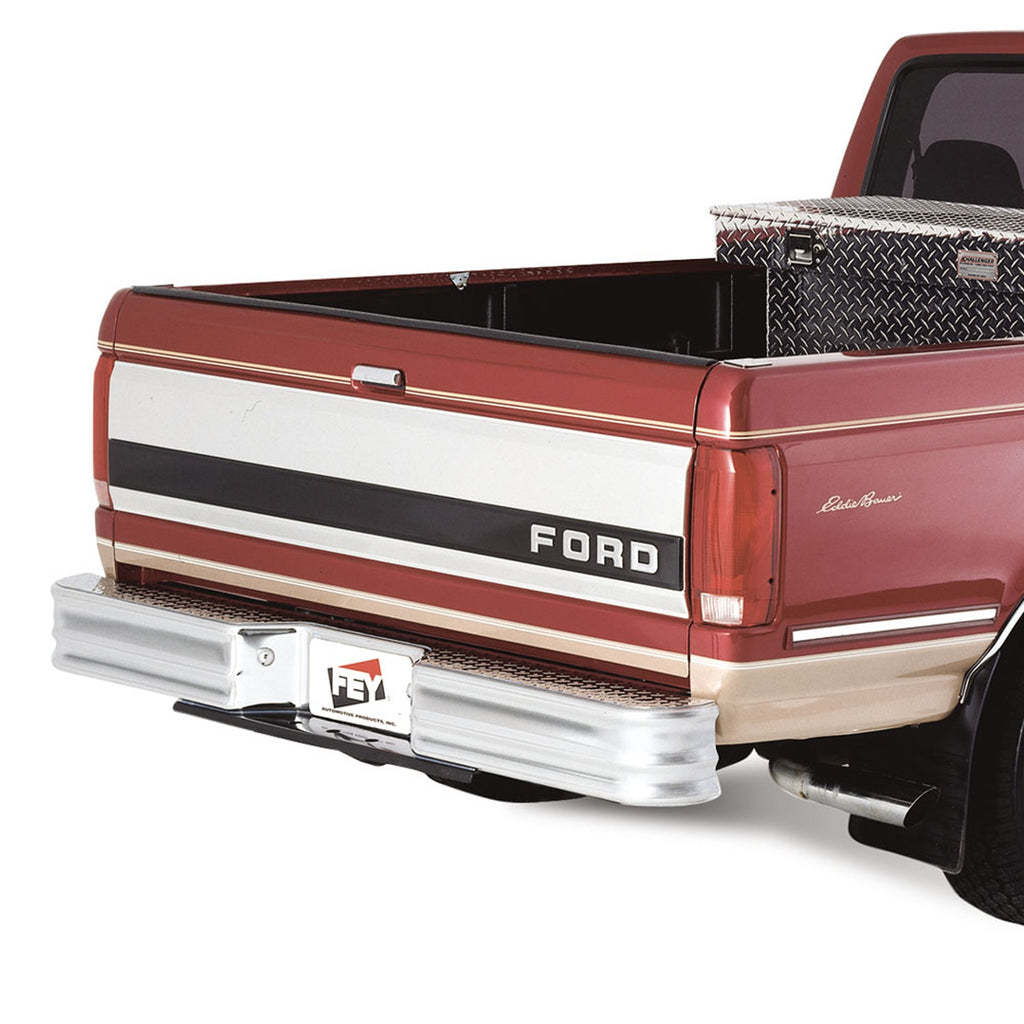 Fey-67-96-F-Series-Style-Side--97-98-F-250350-Hd-Diamondstep-Universal-Bumper---Chrome