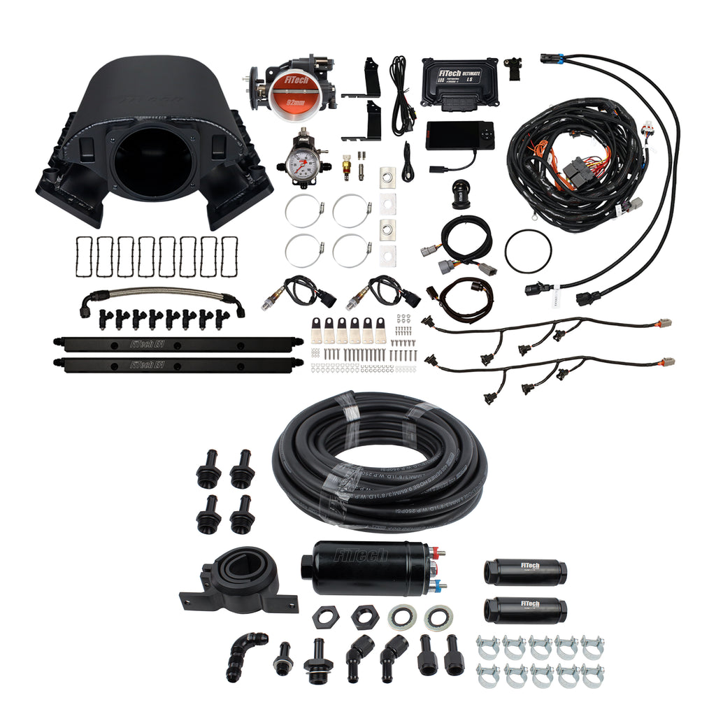 FiTech Fuel Injection 71089 Ultimate Rebel LS 500 HP EFI System Master Kit