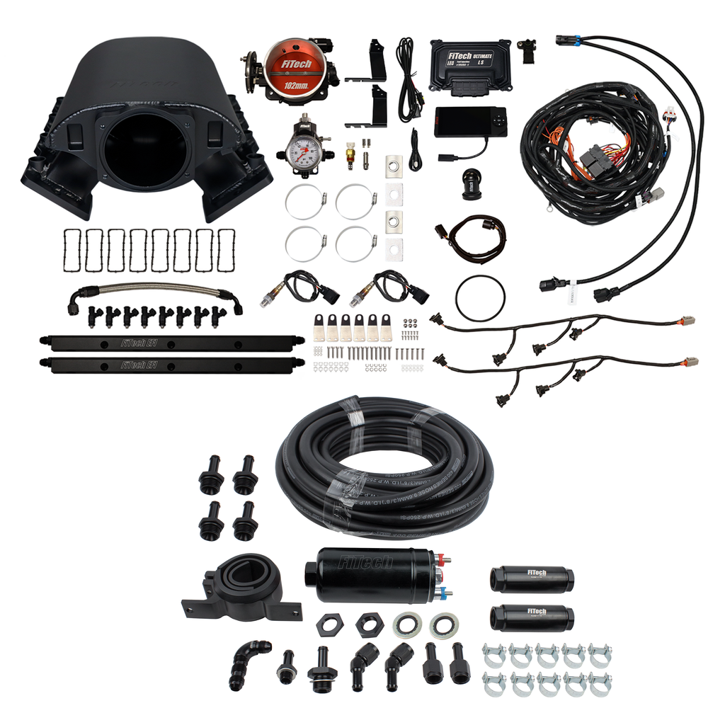 FiTech Fuel Injection 71090 Ultimate Rebel LS 750 HP EFI System Master Kit