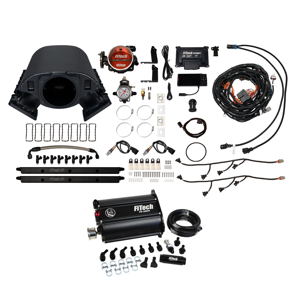 FiTech Fuel Injection 75290 Ultimate Rebel LS 750 HP EFI System Master Kit