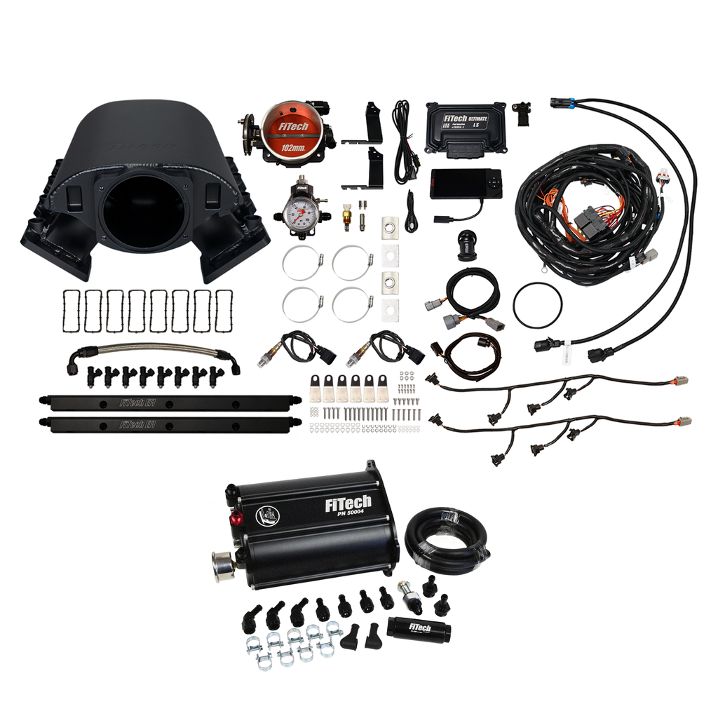 FiTech Fuel Injection 75291 Ultimate Rebel LS 750 HP EFI System Master Kit