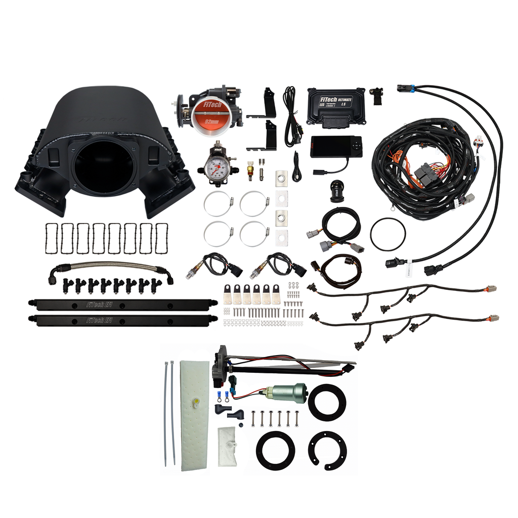 FiTech Fuel Injection 76189 Ultimate Rebel LS 500 HP EFI System Master Kit