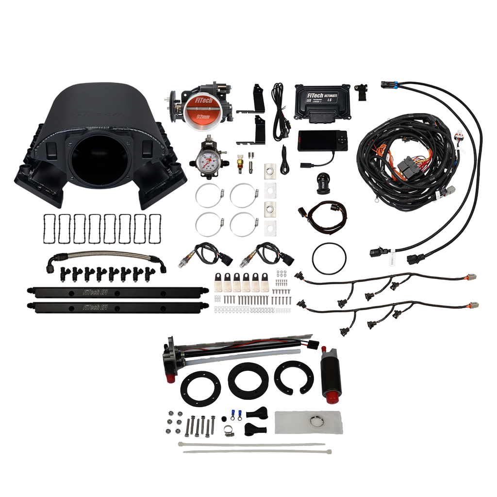 FiTech Fuel Injection 76288 Ultimate Rebel LS 500 HP EFI System Master Kit