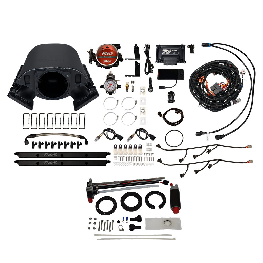 FiTech Fuel Injection 76290 Ultimate Rebel LS 750 HP EFI System Master Kit