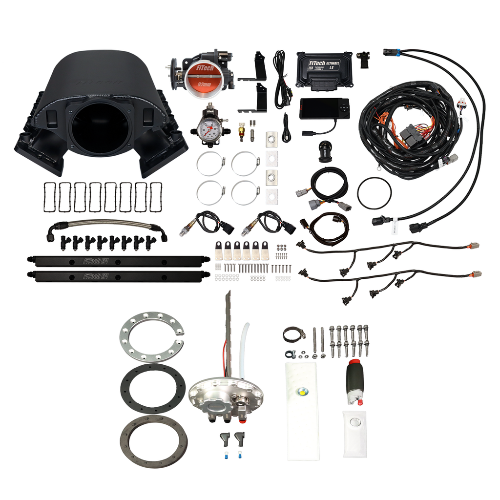 FiTech Fuel Injection 76389 Ultimate Rebel LS 500 HP EFI System Master Kit