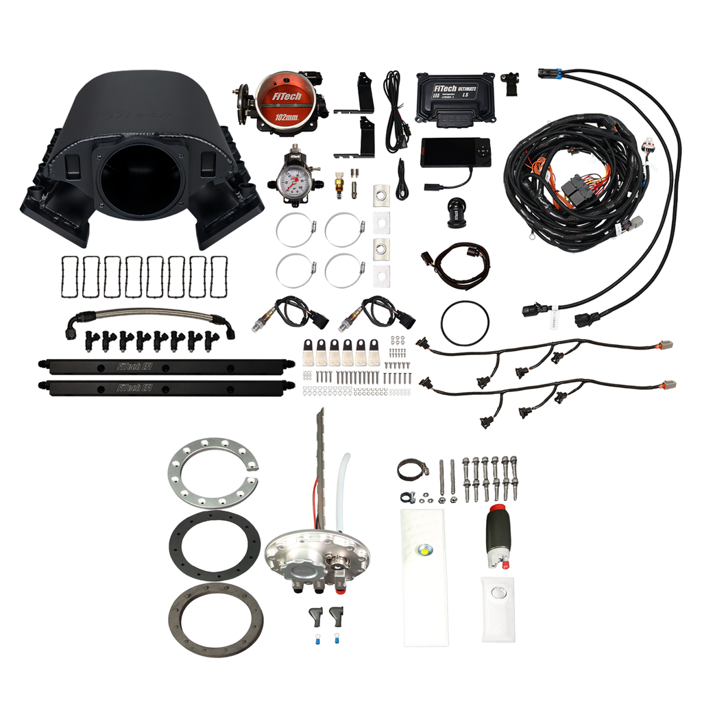 FiTech Fuel Injection 76390 Ultimate Rebel LS 750 HP EFI System Master Kit