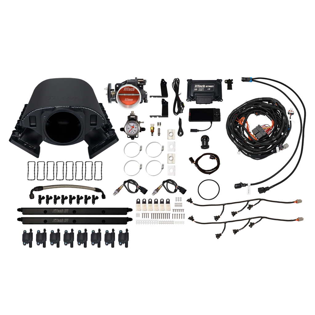 FiTech Fuel Injection 78088 Ultimate Rebel LS 500 HP EFI System Master Kit