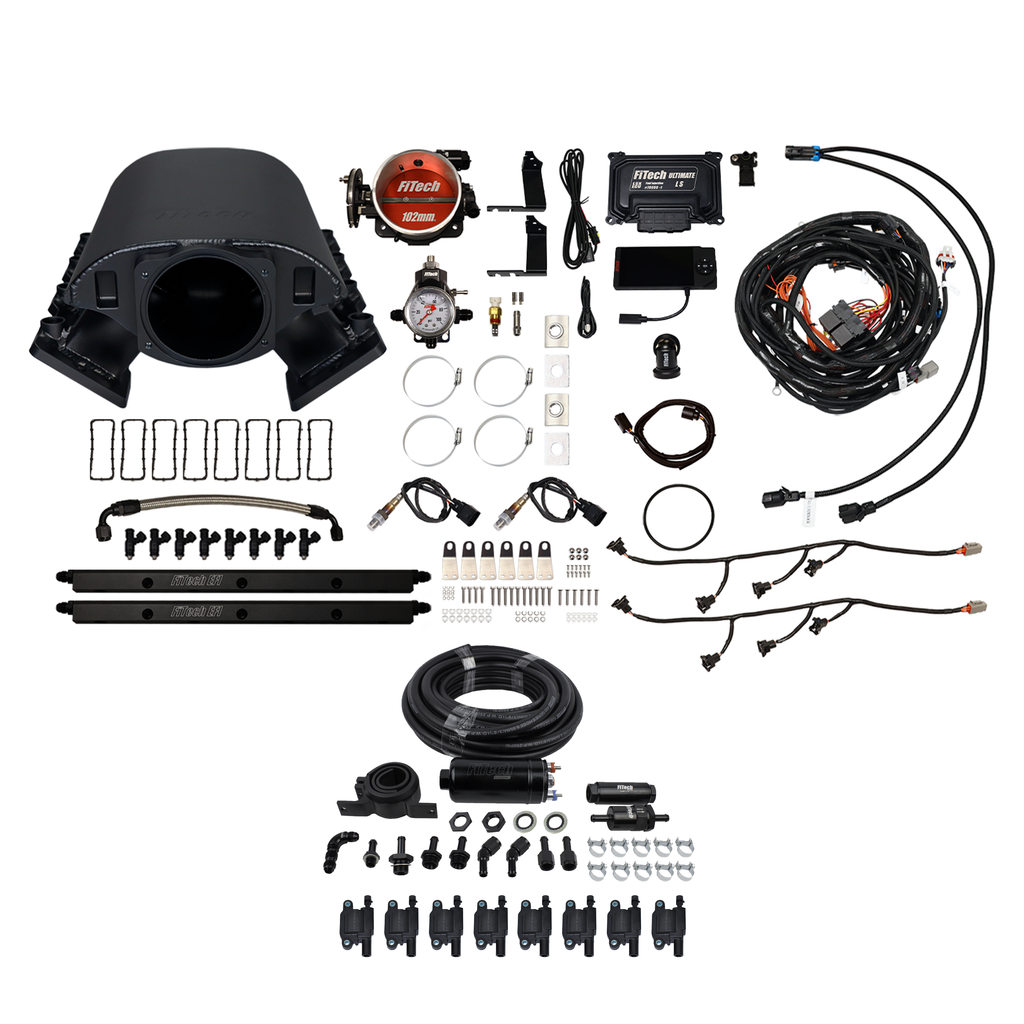 FiTech Fuel Injection 78190 Ultimate Rebel LS 750 HP EFI System Master Kit