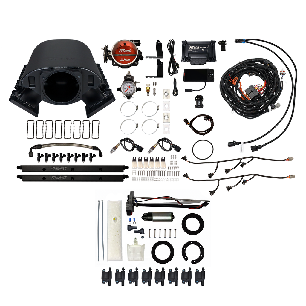 FiTech Fuel Injection 78490 Ultimate Rebel LS 750 HP EFI System Master Kit