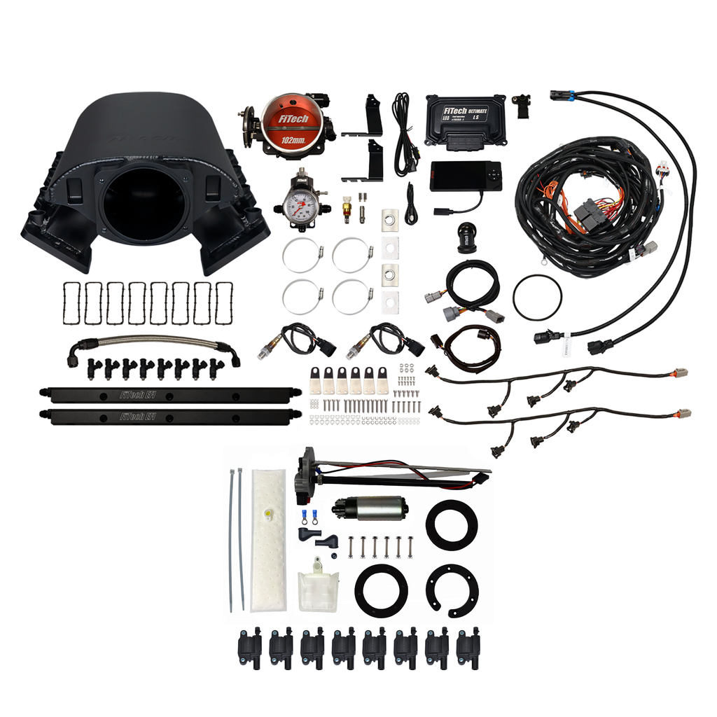 FiTech Fuel Injection 78491 Ultimate Rebel LS 750 HP EFI System Master Kit