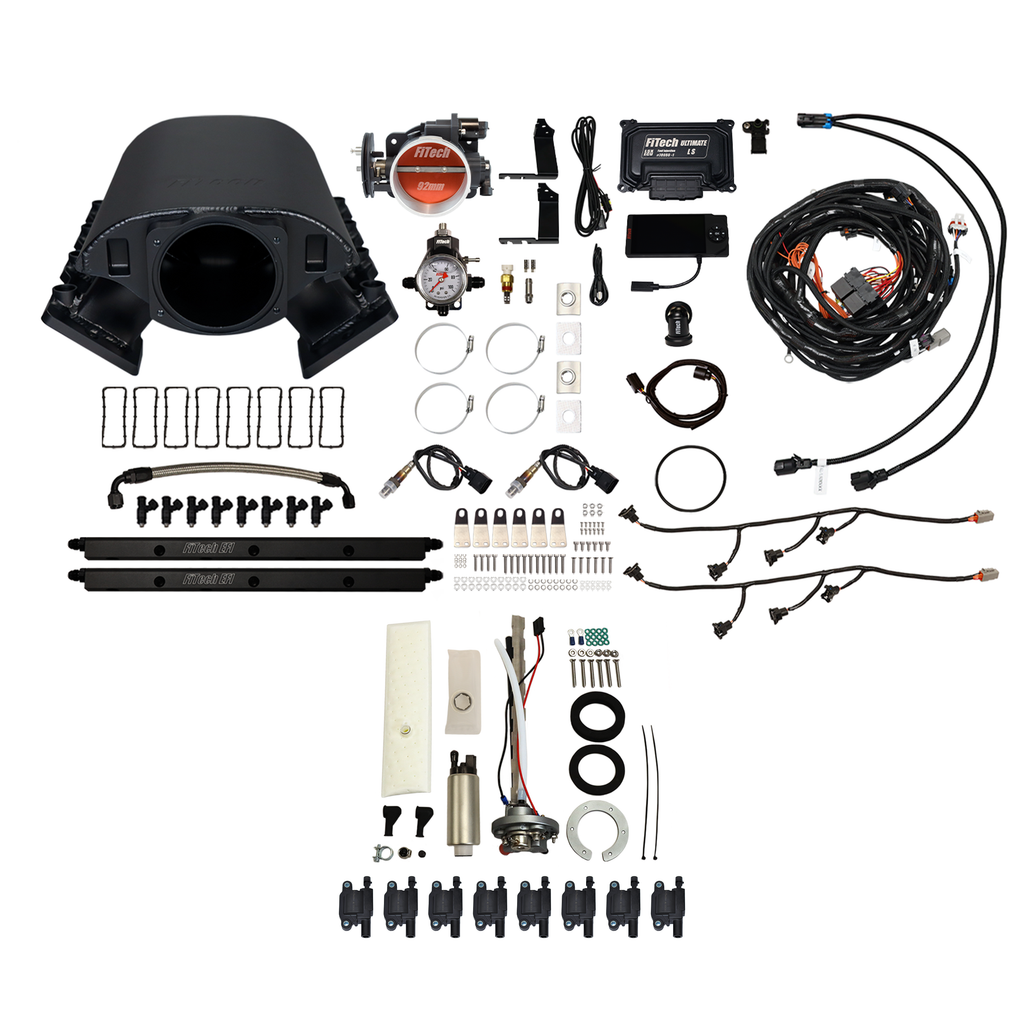 FiTech Fuel Injection 78788 Ultimate Rebel LS 500 HP EFI System Master Kit