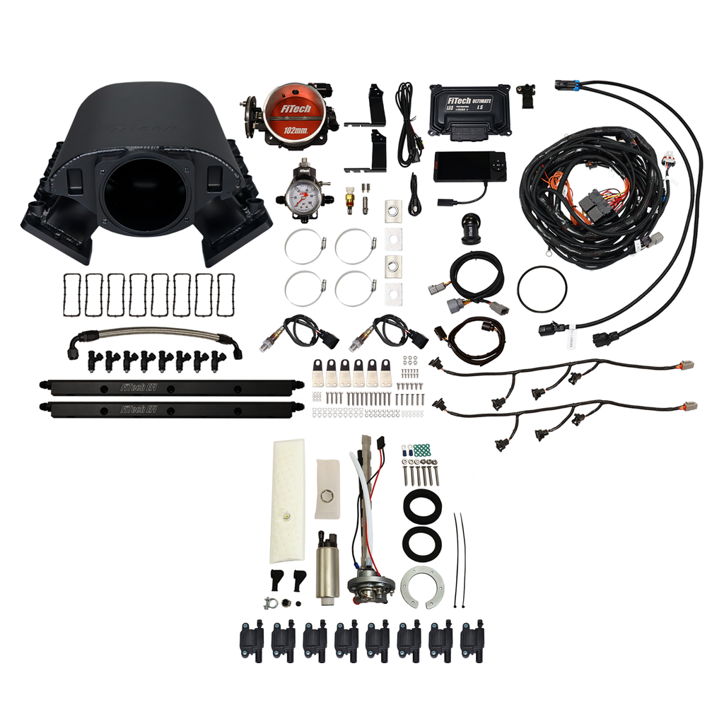FiTech Fuel Injection 78791 Ultimate Rebel LS 750 HP EFI System Master Kit