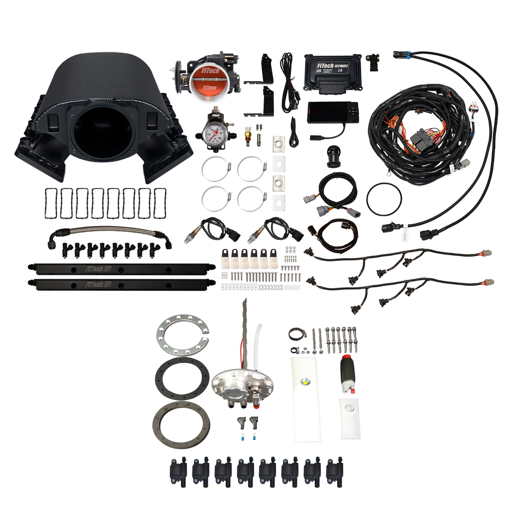 FiTech Fuel Injection 78889 Ultimate Rebel LS 500 HP EFI System Master Kit