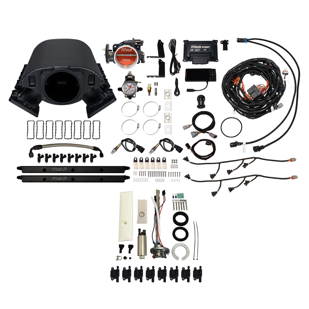 FiTech Fuel Injection 79789 Ultimate Rebel LS 500 HP EFI System Master Kit