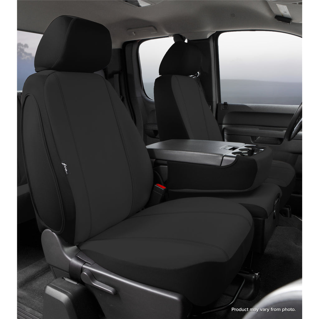 Fia-Black-Poly-Cotton-Front-Seat-Cover-;-13-18-Ram-150025003500-402040-Front-Without-Cushion-Compartment
