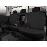 Fia Inc. SP82-92 BLACK SP80 Series - Seat Protector Poly-Cotton Custom Fit Rear Seat Cover - Black