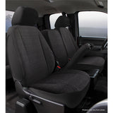 Fia Inc. TRS48-37 BLACK TR40 Series - Wrangler Saddleblanket Custom Fit Front Seat Cover - Solid Black
