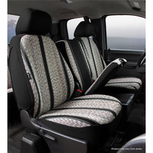 Load image into Gallery viewer, Fia-Black-Saddle-Blanket-Front-Seat-Covers-;-18-24-F150-18-24-Super-Duty-Regular-Cab-Front-402040-Split-With-Lower-Center-Storage-Compartment-Only