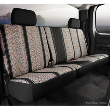 Load image into Gallery viewer, Fia-Black-Saddle-Blanket-Rear-Seat-Cover-;-21-24-Bronco-4-Door-Rear-6040-Split-With-Built-In-Center-Seat-Belt