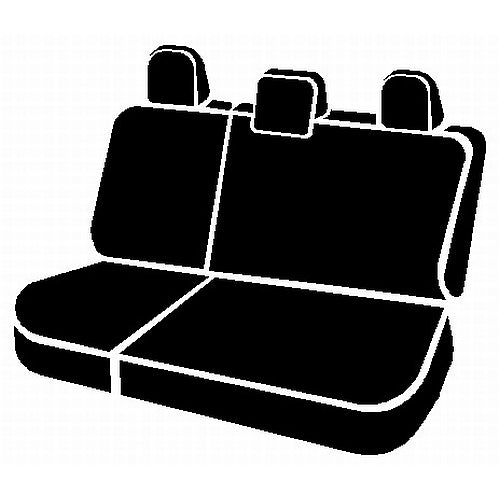 Fia-Black-Saddle-Blanket-Rear-Seat-Cover-;-21-24-Bronco-4-Door-Rear-6040-Split-With-Built-In-Center-Seat-Belt