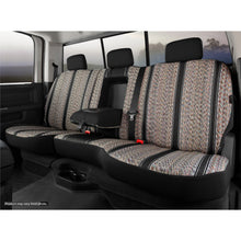 Load image into Gallery viewer, Fia-Black-Saddle-Blanket-Rear-Seat-Cover-;-22-24-F150-Crew-Cab-6040-Seat-With-Armrest