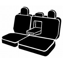 Load image into Gallery viewer, Fia-Black-Saddle-Blanket-Rear-Seat-Cover-;-22-24-F150-Crew-Cab-6040-Seat-With-Armrest