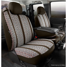 Load image into Gallery viewer, Fia-Brown-Saddle-Blanket-Front-Seat-Cover-;-01-07-Super-Duty-402040-Front-With-Armrest-With-Storage--Built-In-Seat-Belts