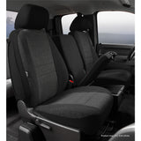 Fia Inc. OE37-33 CHARC OE30 Series - Oe Tweed Custom Fit Front Seat Cover- Charcoal