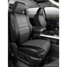 Load image into Gallery viewer, Fia-Grey-Leatherlite-Front-Seat-Covers-;-10-14-SilveradoSierra-Hd-10-13-1500-Front-Bucket-Seats-With-Removable-Headrests--Side-Airbags