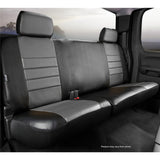 Fia Inc. SL62-68 GRAY SL60 Series - Leatherlite Simulated Leather Custom Fit Rear Seat Cover- Gray