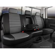 Load image into Gallery viewer, Fia-Grey-Leatherlite-Rear-Seat-Cover-;-19-24-Ram-1500-Rear-4060-Armrest-With-Cup-Holder